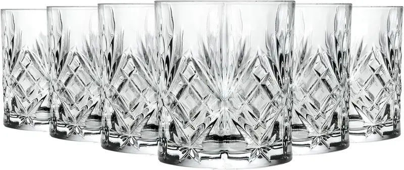 RCR Cristalleria Italiana Bicchieri of Melodia, confezione da 6 23 cl
