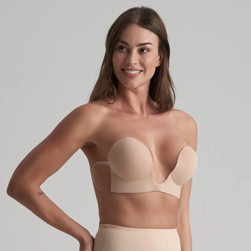 Reggiseno adesivo senza spalline - Seamless U-Style Bra