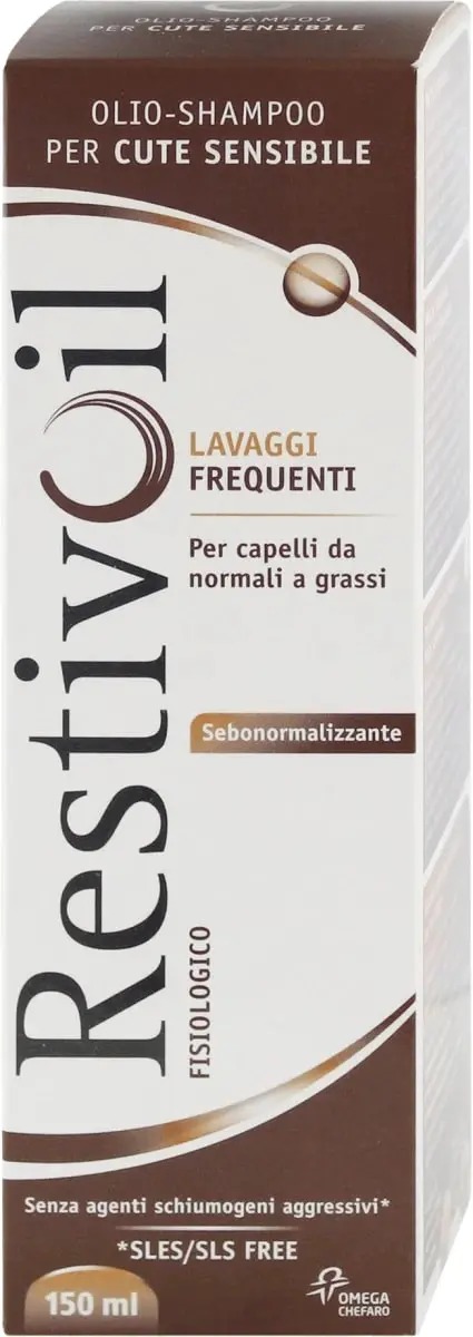 RESTIVOIL OLIO-SHAMPOO 150ML LAVAGGI FREQUENTI SEBONORMALIZZANTE