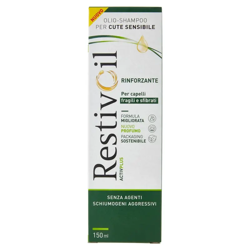RESTIVOIL OLIO-SHAMPOO 150ML RINFORZANTE CAPELLI FRAGILI E SFIBRATI
