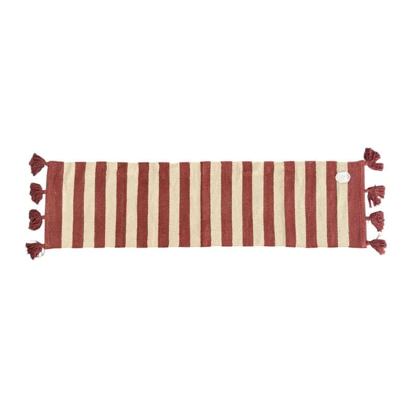 Runner righe + nappe Blanc Mariclò - A3947899RU