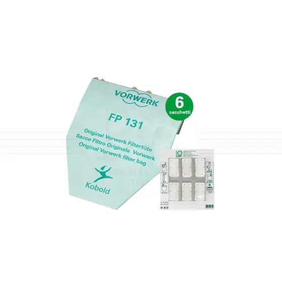 Sacchetti Originali VK130 - VK131 + 6 Dovina