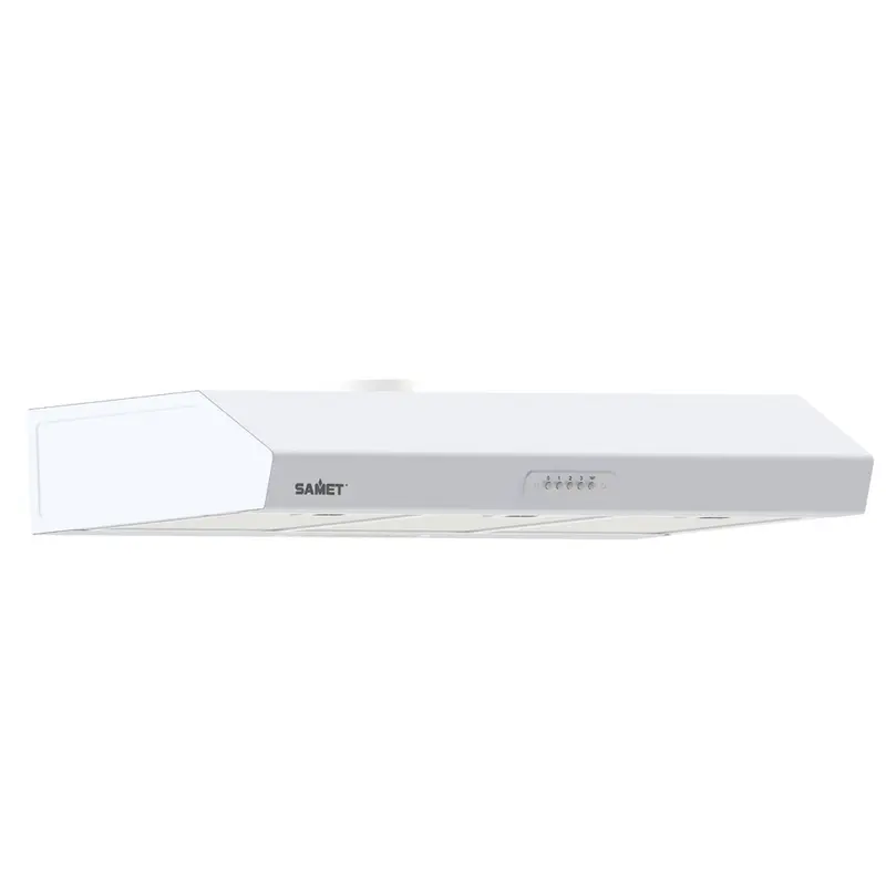 Samet Gruppo cappa sottopensile Tornado 90 luce led potenza aspirante 280 m3/h bianco classe D