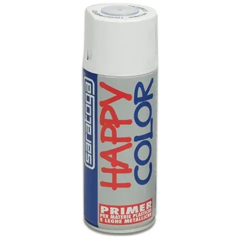 SARATOGA HAPPY COLOR SMALTO SPRAY PRIMER TRASPARENTE 400ML