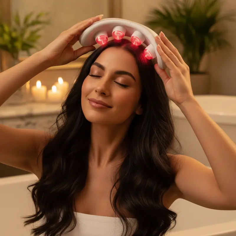 ScalpGlow™ Electric Head Massager