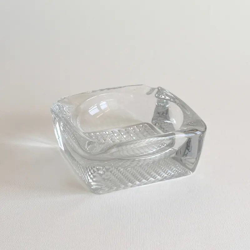 Scandinavian Glass Ashtray | Catch-All