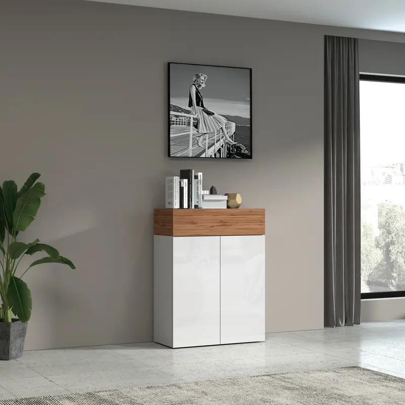 Scarpiera Savona a 2 ante e 1 anta a ribalta | Web Furniture