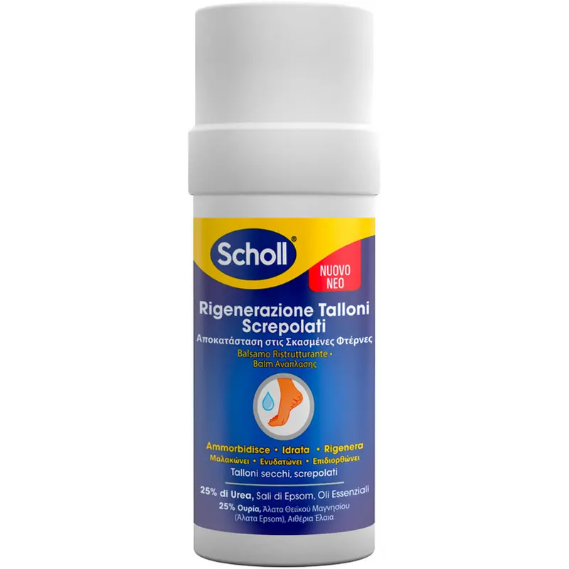 SCHOLL RIGENERAZIONE TALLONI SCREPOLATI BALSAMO RISTRUTTURANTE STICK 70 GRAMMI