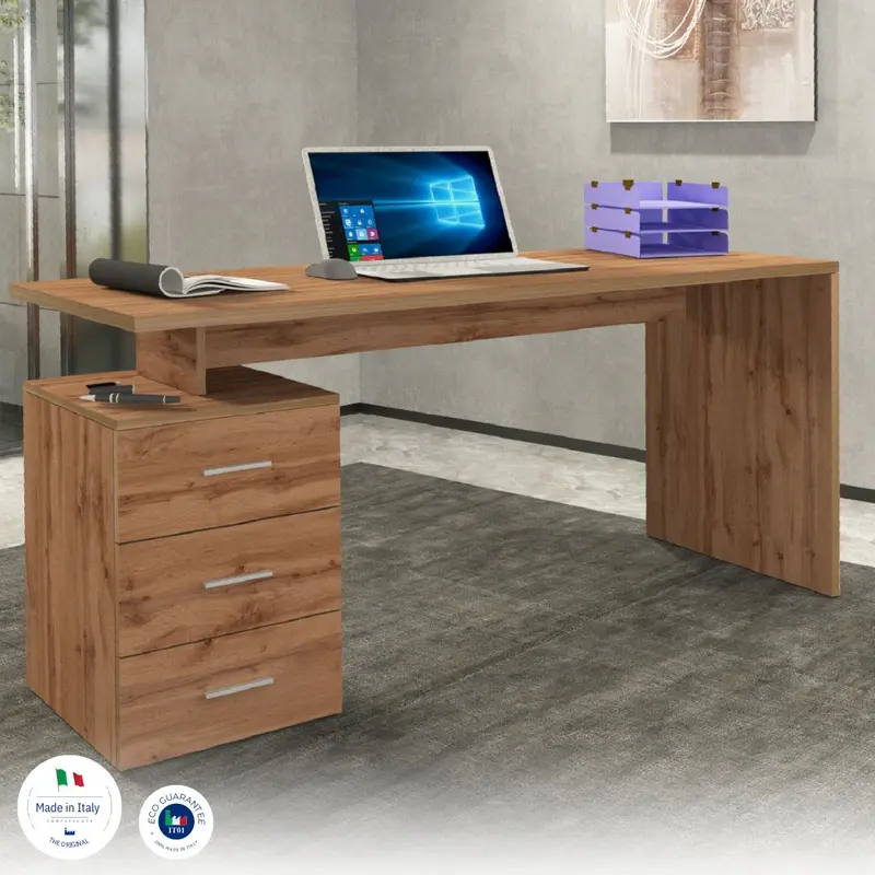 Scrivania 160 NEW SELINA colore rovere wotan