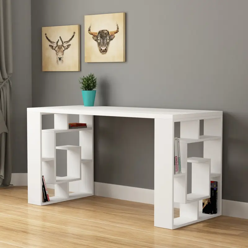 Scrivania Labirent colore bianco
