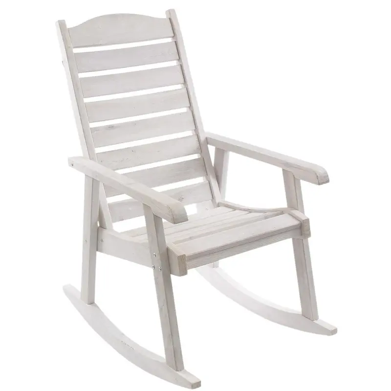 Sedia a dondolo in abete 58X99H104