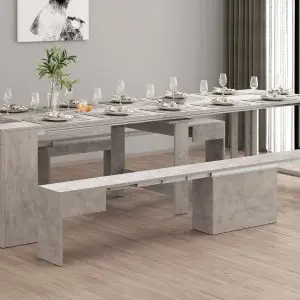 Set 2 panche allungabili PRATIKA | Web Furniture