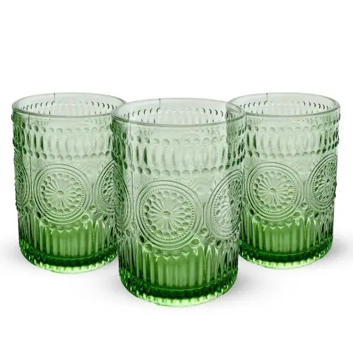Set 3 bicchieri imperial verde 330cc