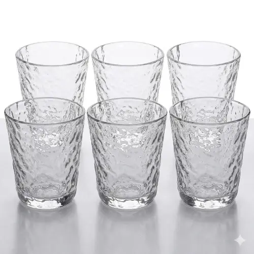 Set 6 bicchieri Elsa Trasparente Cc 270