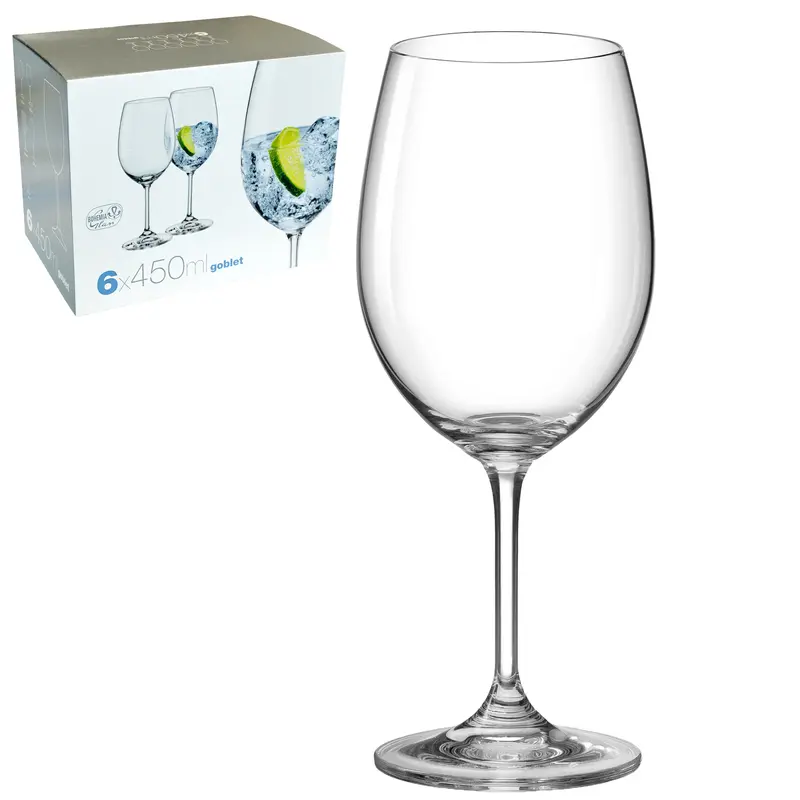 Set 6 Calici Vino Bianco Lara – 450 ml