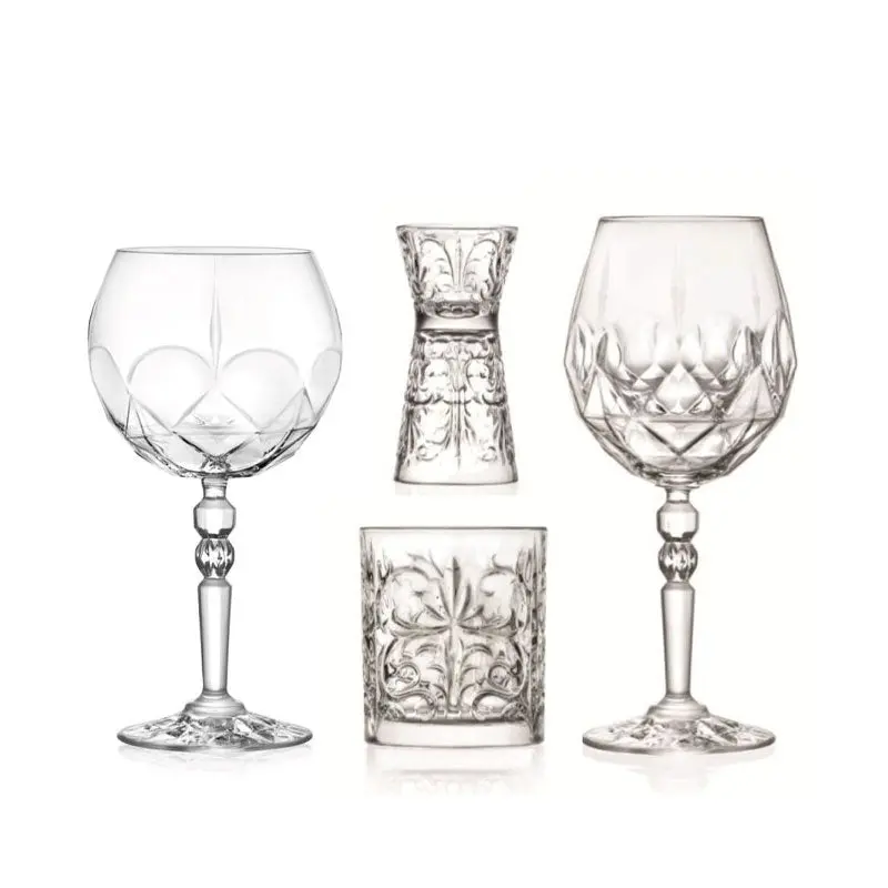 Set Cocktail Set 4 Pz In Vetro Luxion - RCR
