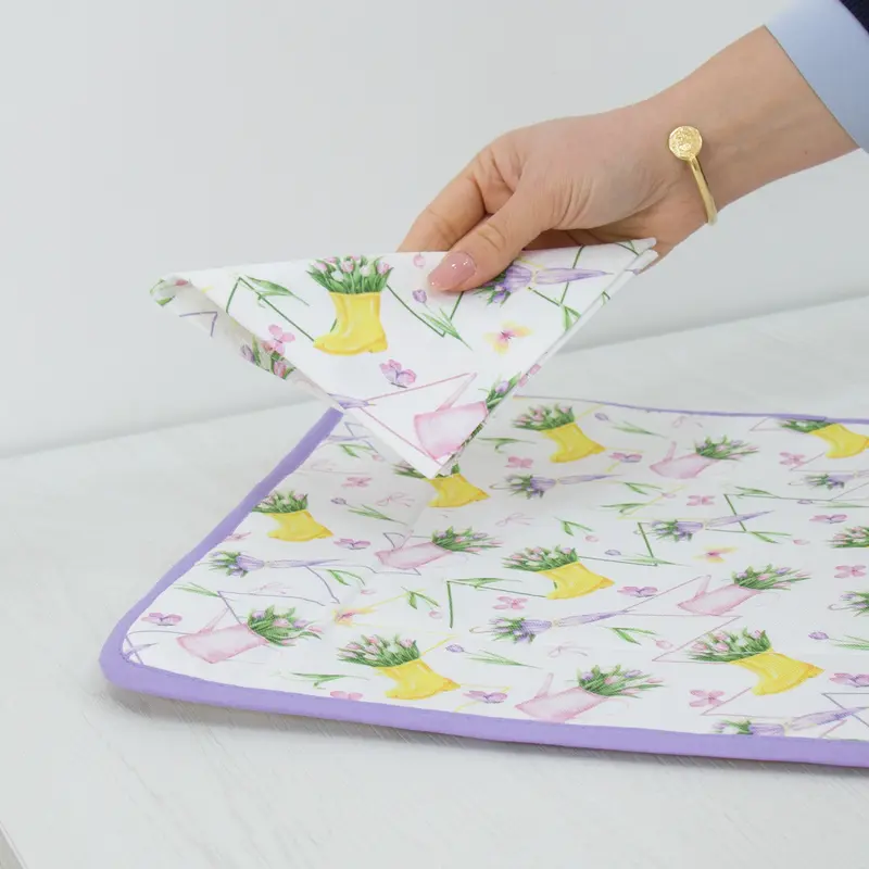 Set colazione con tovagliolo - Tovaglietta Tulipop