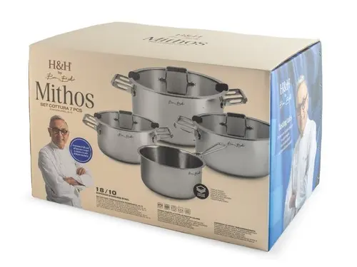 Set Cottura Mithos 7 pezzi - Bruno BarbieriH&H
