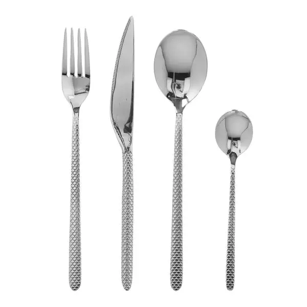 Set posate Tognana Ophira - 24 pz - Argento