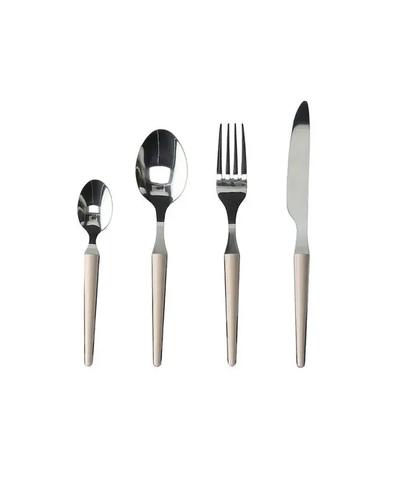 Set posate Tognana Zen - 24 pz - Crema
