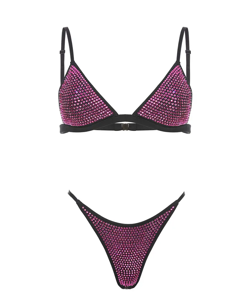 SHINE BRIGHT BIKINI - MAGENTA