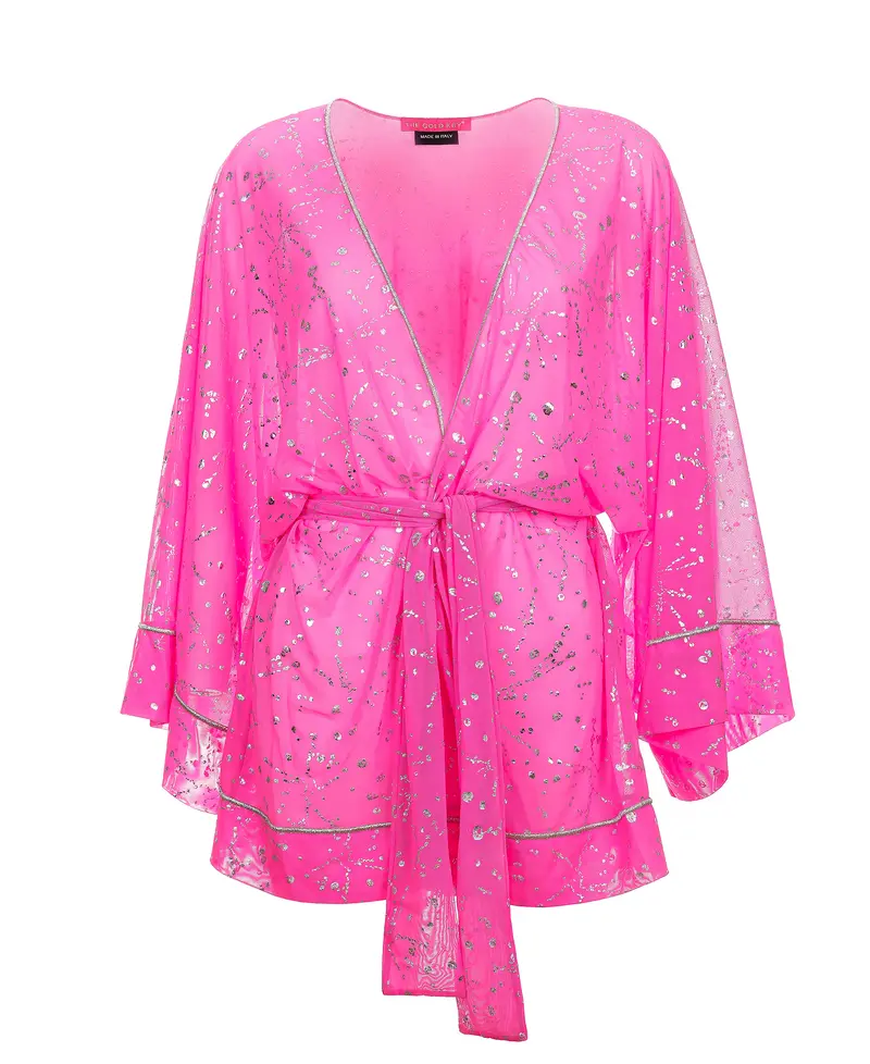 SHINY KIMONO - PINK