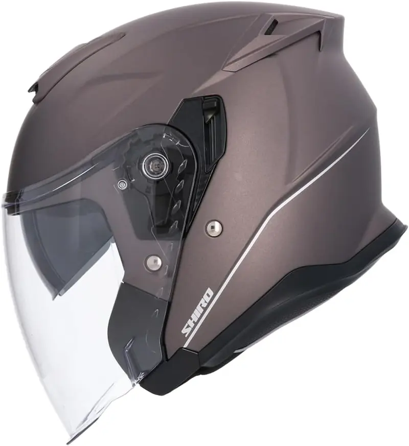 Shiro - Casco jet Capri grafite XL