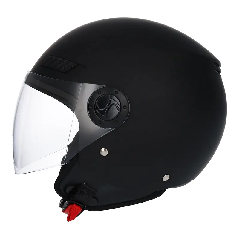 Shiro - Casco jet Kioto nero S