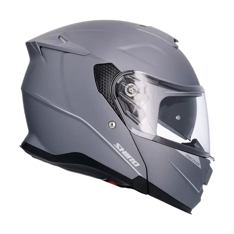 Shiro - Casco modulare Discover titanio matt XL
