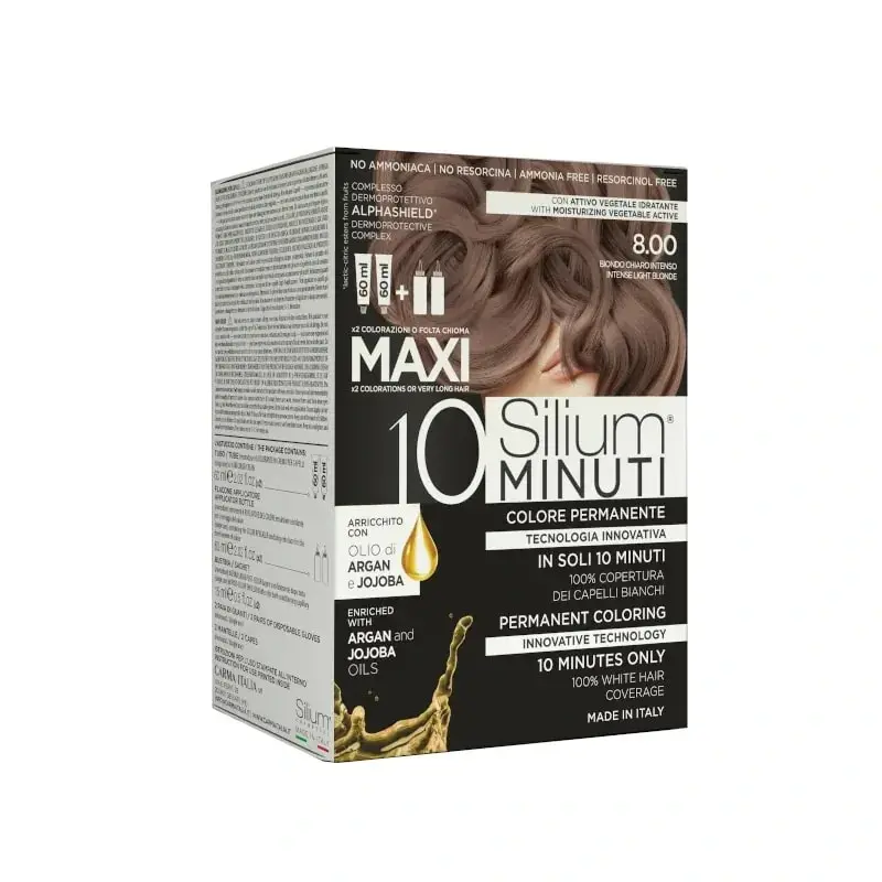 SILIUM 10 MINUTI COLORE 8.00 BIONDO CHIARO INTENSO