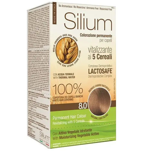 SILIUM COLORAZIONE 8.0 BIONDO CHIARO NATURALE