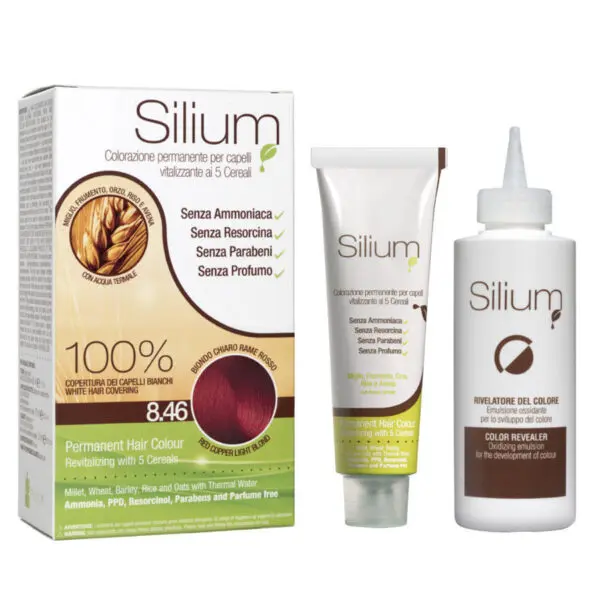 SILIUM COLORAZIONE 8.46 BIONDO CHIARO RAME ROSSO