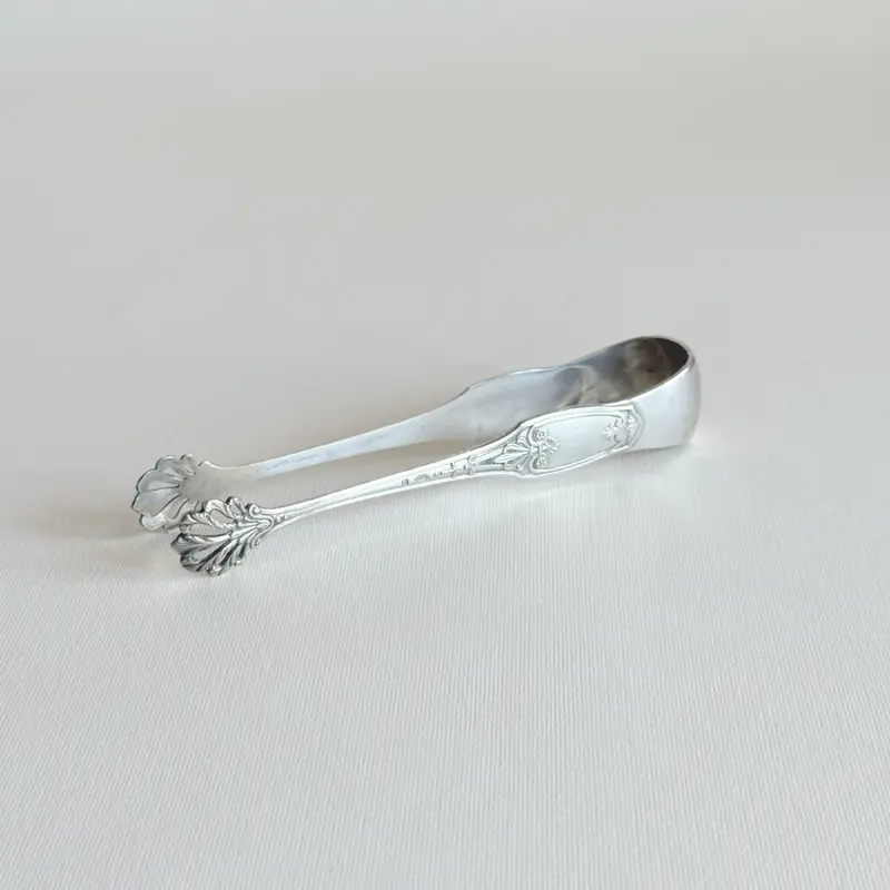 Silver Plated Sugar Tongs | Feathered Claws