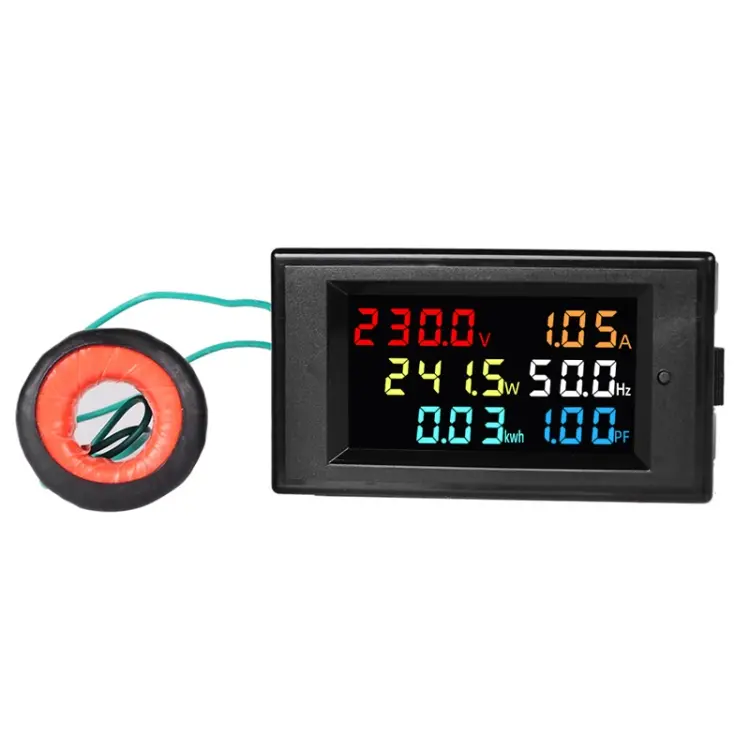 SINOTIMER SPM003 AC LED Digital Voltmeter Frequency Factors Meter Power Monitor, Specification