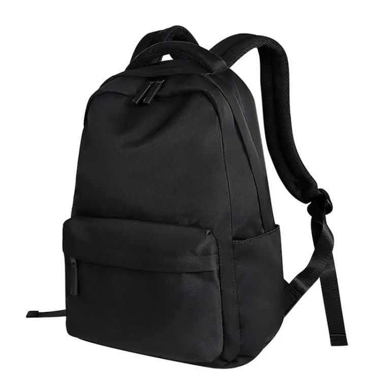 SJ13 13-15.4 inch Large-capacity Waterproof Wear-resistant Laptop Backpack(Black)