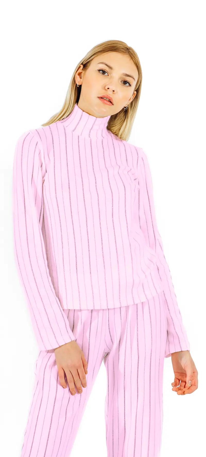 SOFT STRIPES PINK PAJAMA
