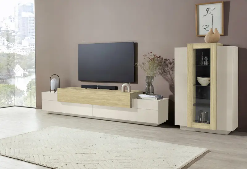 Soggiorno CORO con porta TV + vetrina