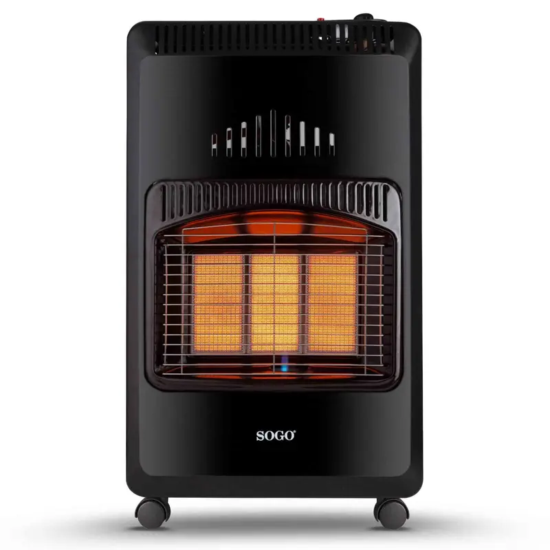 SOGO Stufa ceramica a gas pieghevole e portatile - 1600w/2800w/4200w