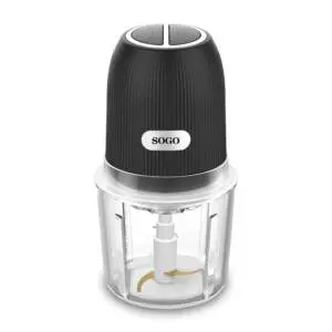 SOGO Tritatutto con ciotola trasparente senza bpa