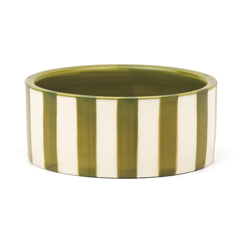Sottobicchiere per vino Izzy - Righe verdi