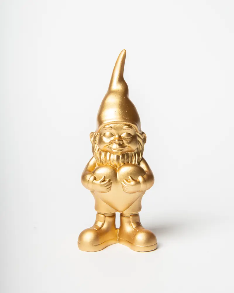 Statuta nano lover gold 12 cm