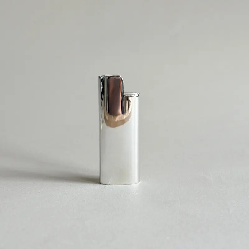 Sterling Silver Bic Lighter Case | Polished