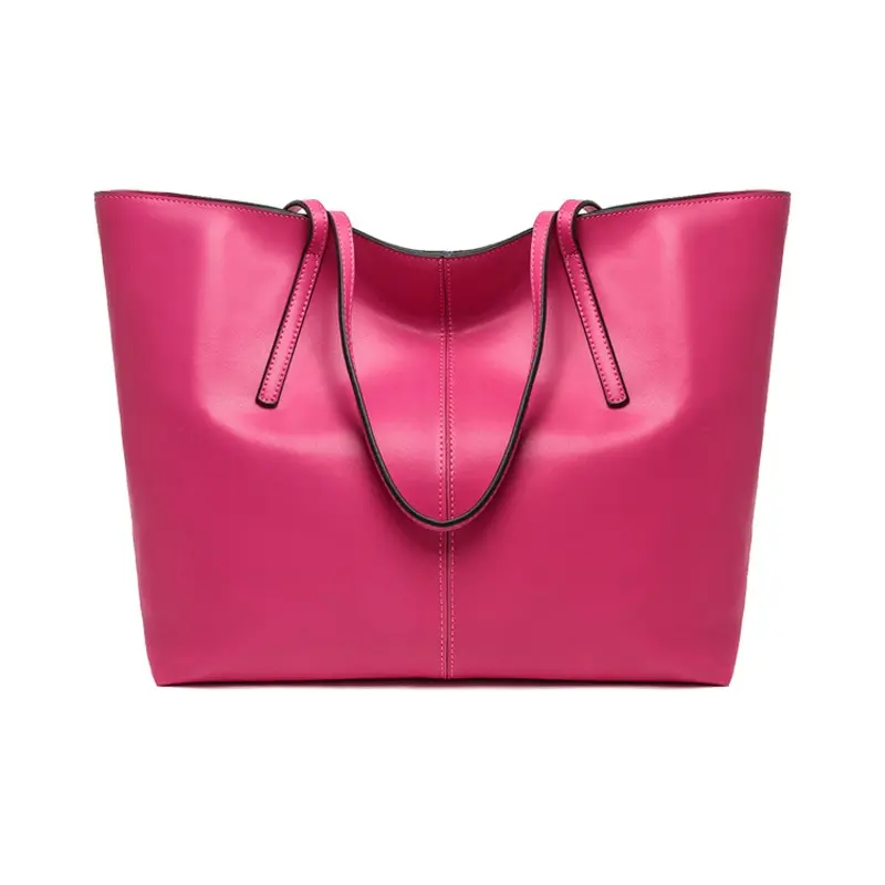 Structured Leather Tote – Classic Daily Carry