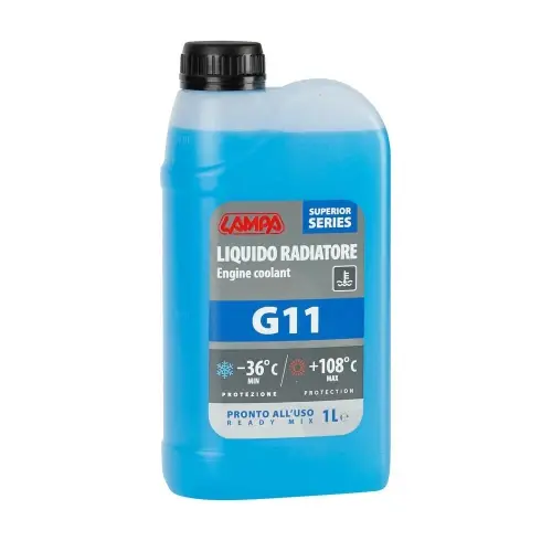 Superior-Blu G11, liquido antigelo radiatore - (-36°C / +108°C) - 1 L