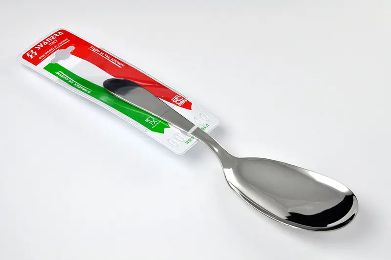 SVANERA PALA RISO LUSSO ACCIAIO 18/12 LUNGHEZZA 25,5CM 7