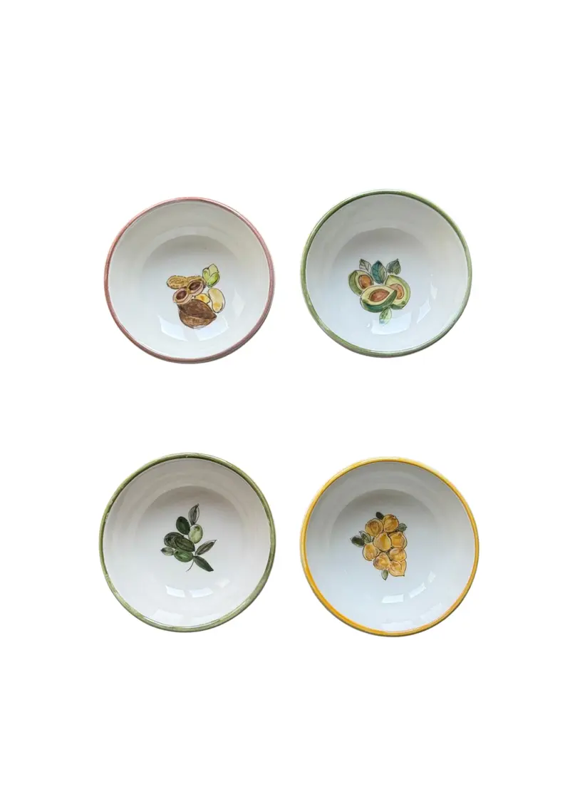 Sveva's Home Ceramic Aperitivo Bowls Set of 4