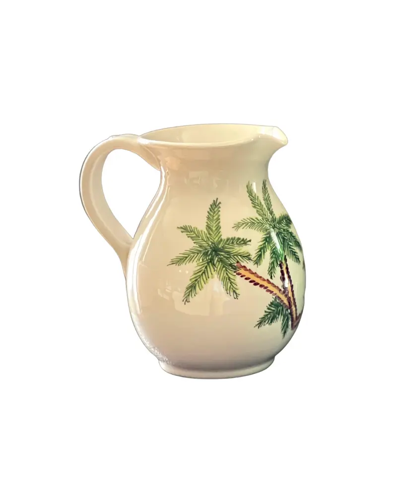 Sveva's Home Ceramic Palm Trees Everywhere Jug Set