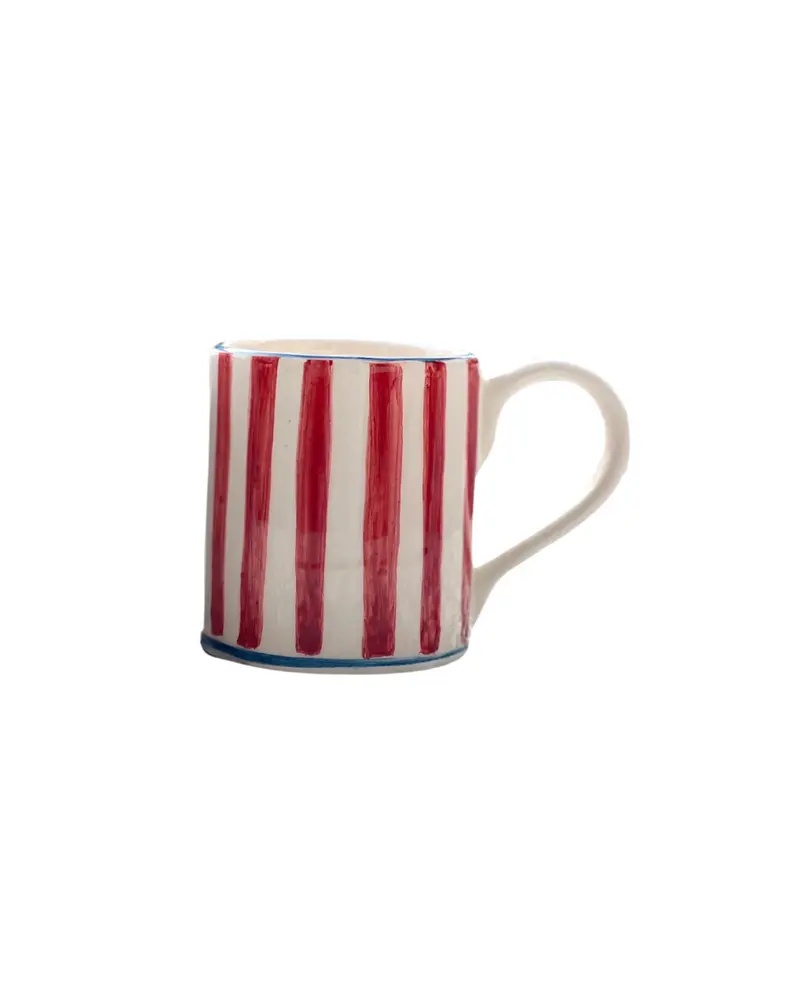 Sveva's Home Ceramic Red Mug Set