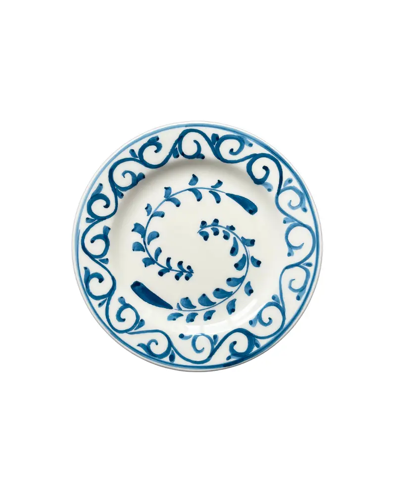 Sveva's Home Sea Blue Plate Big and Small Dining Plates Set of 4