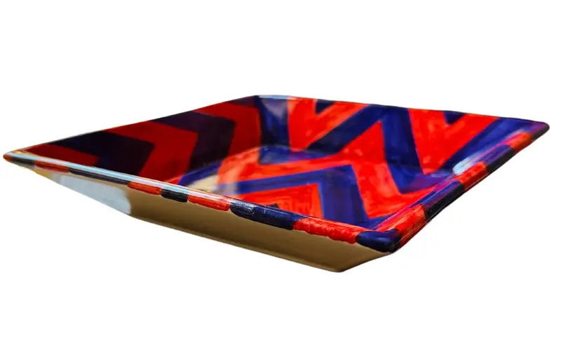 Svuota tasche in ceramica dipinto a mano